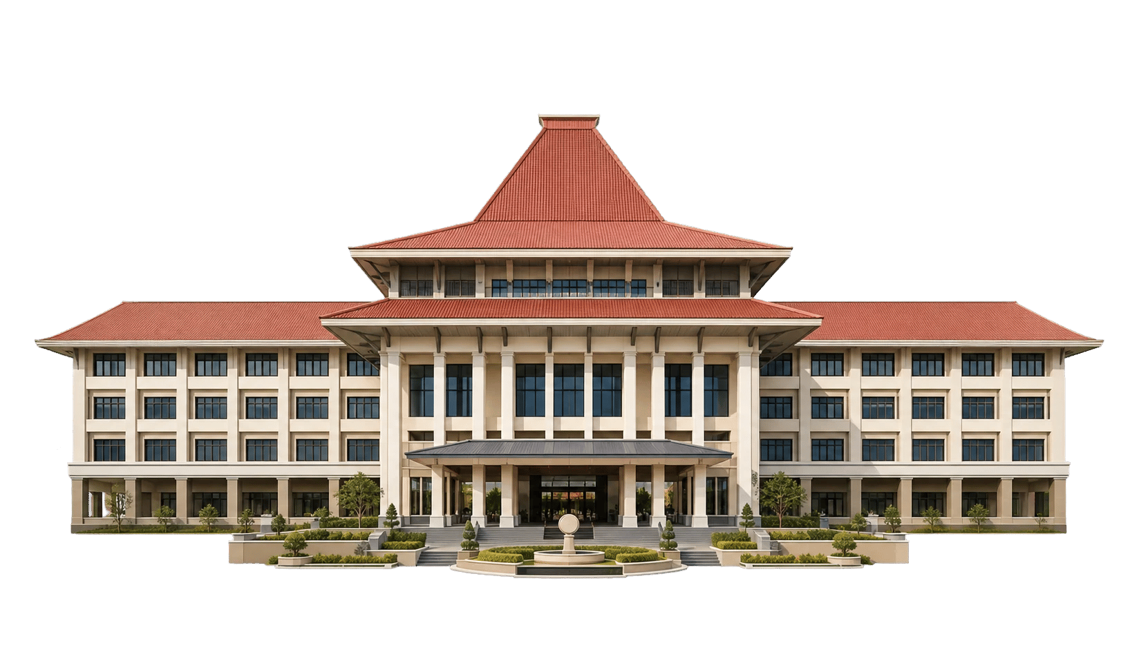 Ilustrasi gedung IPB University