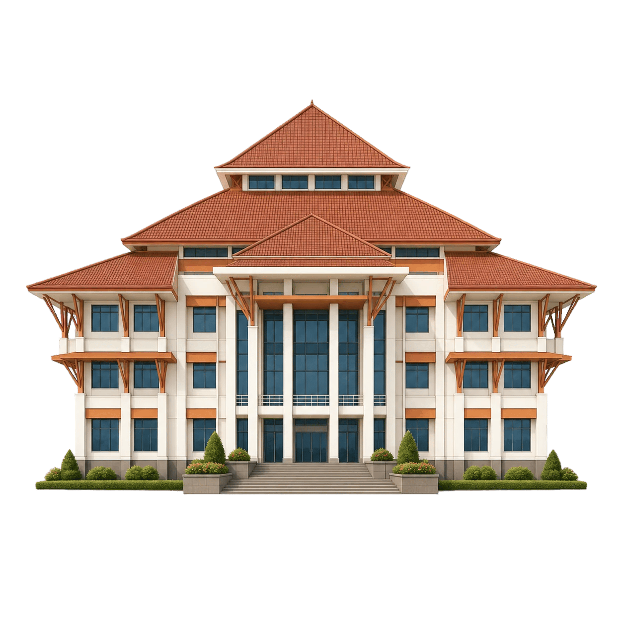 Ilustrasi gedung Universitas Negeri Semarang