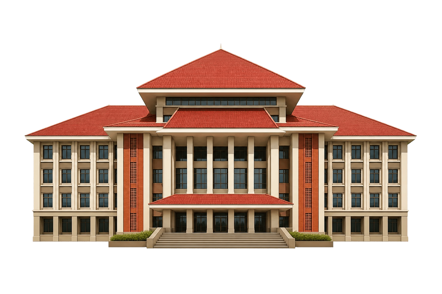 Ilustrasi gedung Universitas Sebelas Maret